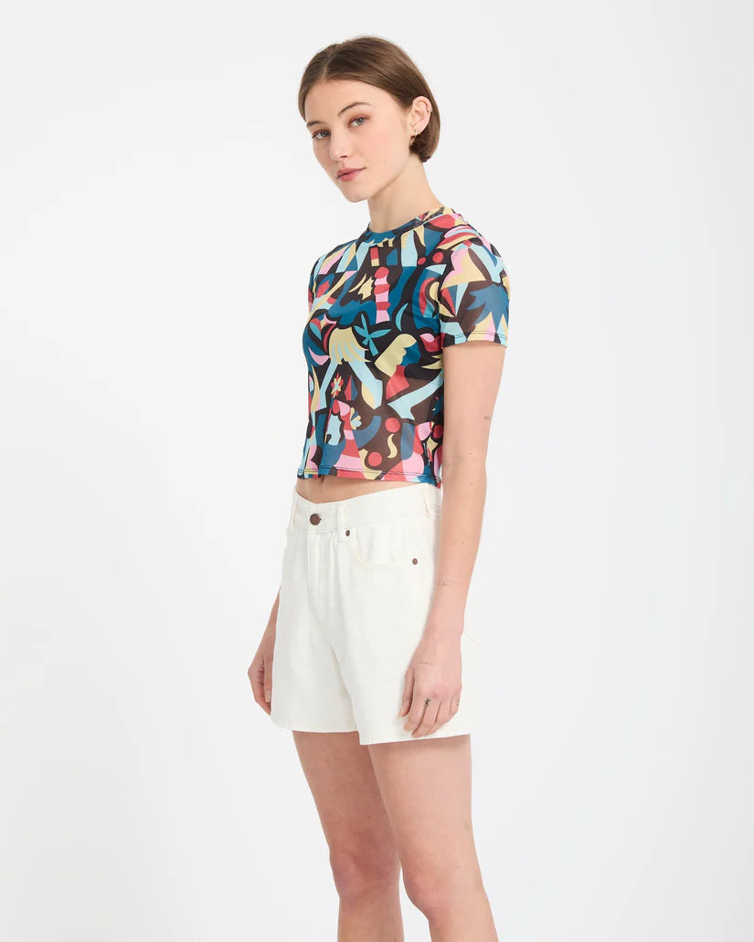 Stoned Womens Boyfriend Shorts