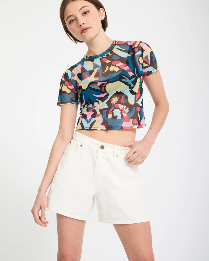 Stoned Womens Boyfriend Shorts