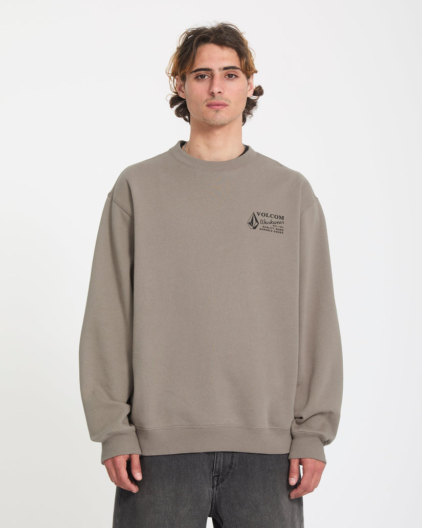 Volcom Workwear Crew Mens Fleece Sweater