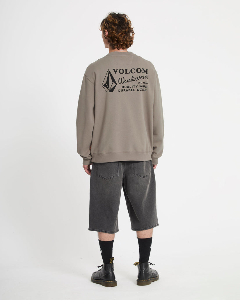 Volcom Workwear Crew Mens Fleece Sweater