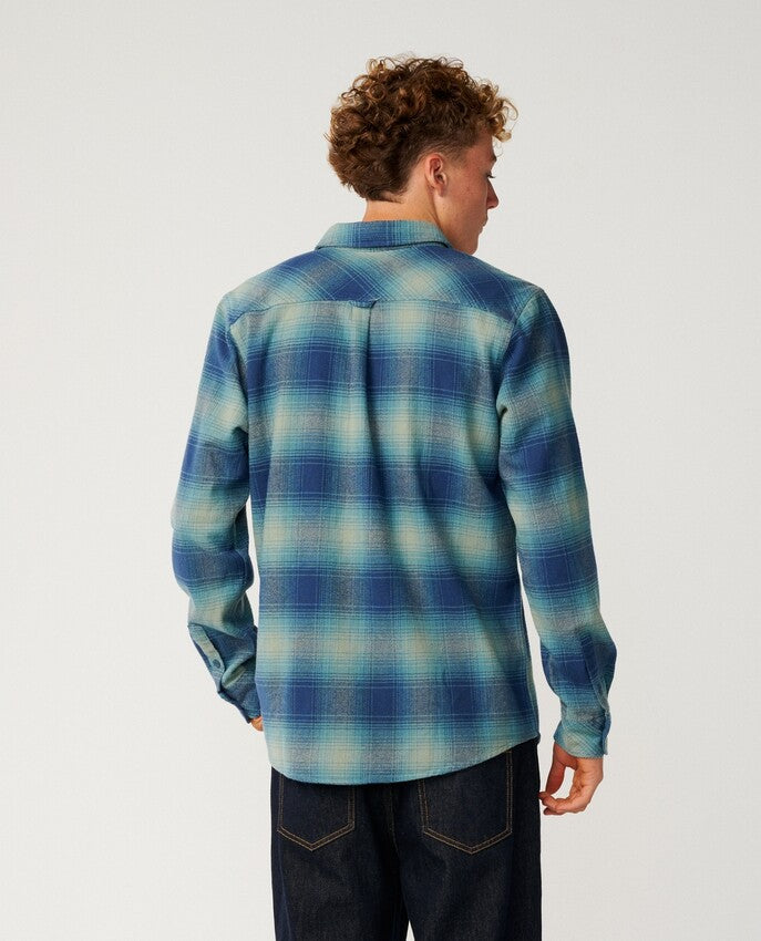 Classic Surf Count Flannel Lange Mouwen Overhemd