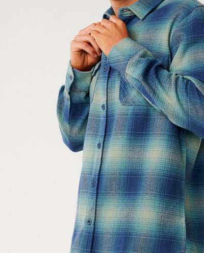 Classic Surf Count Flannel Lange Mouwen Overhemd