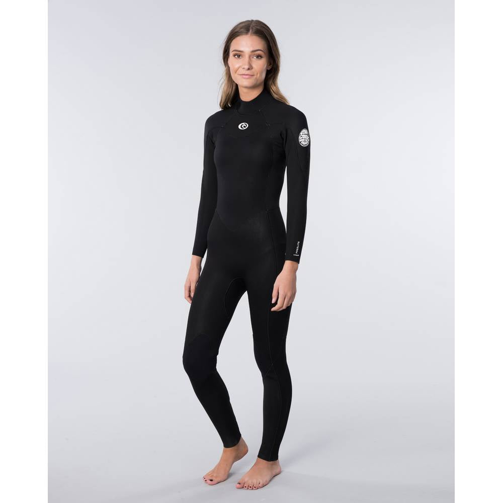 Dames Freelite 4/3 Wetsuit met rugritssluiting