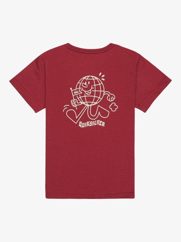 Cosmic Character – Jungen Surf Lifestyle Kurzarm-T-Shirt