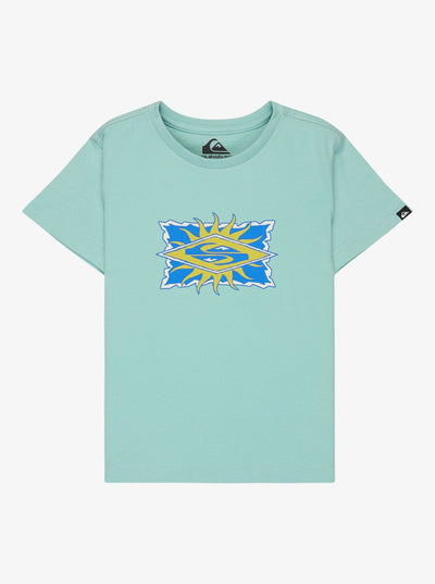 Seestern-Stempel – Kurzärmeliges T-Shirt für Jungen mit Surf-Lifestyle