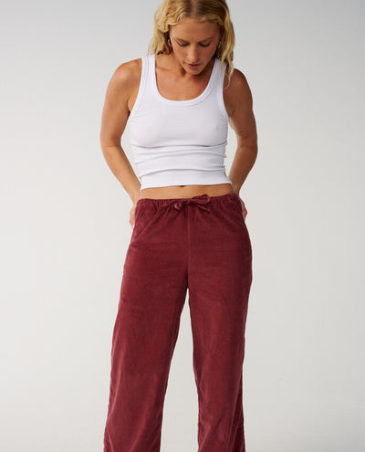 Keepsakes Washed Rib Broek