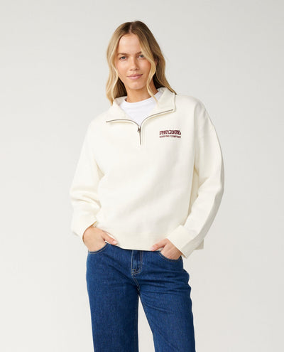 Surf Puff 1/4 Zip Fleece Trui