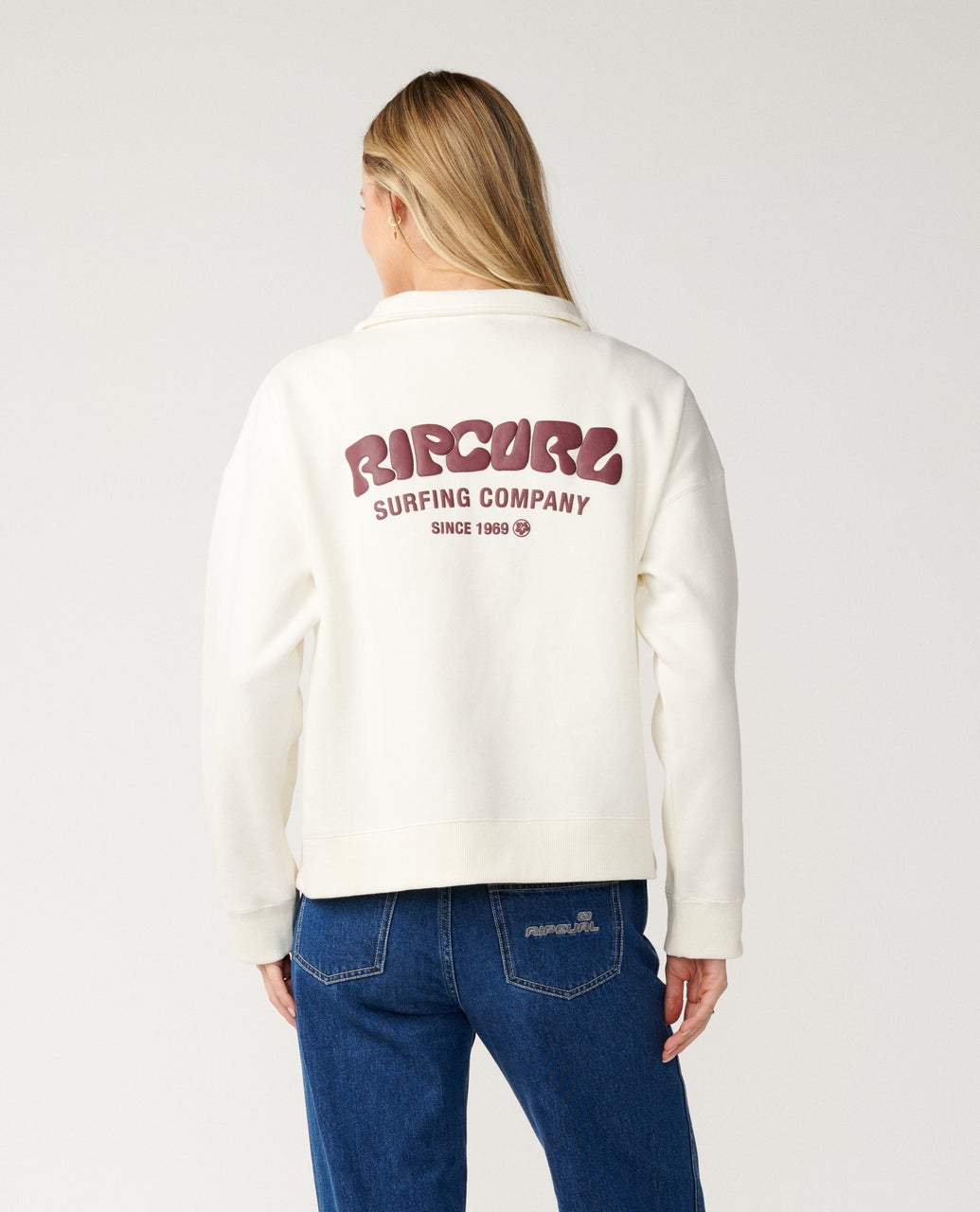 Surf Puff 1/4 Zip Fleece Hoodie