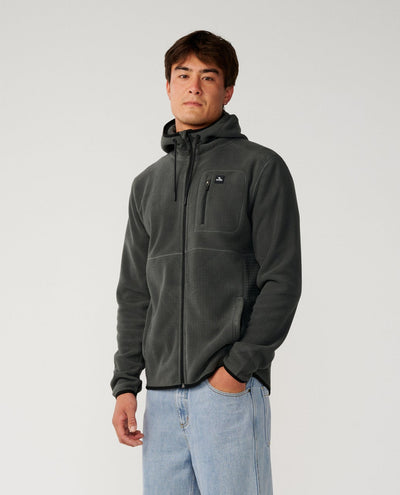 Departed Polar Fleece Zip Fleece Hoodie