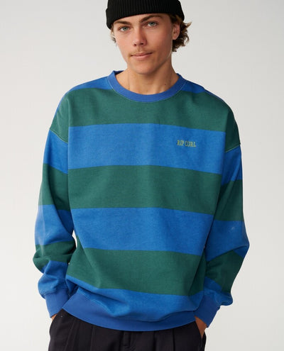 Disorder Stripe Fleece Trui