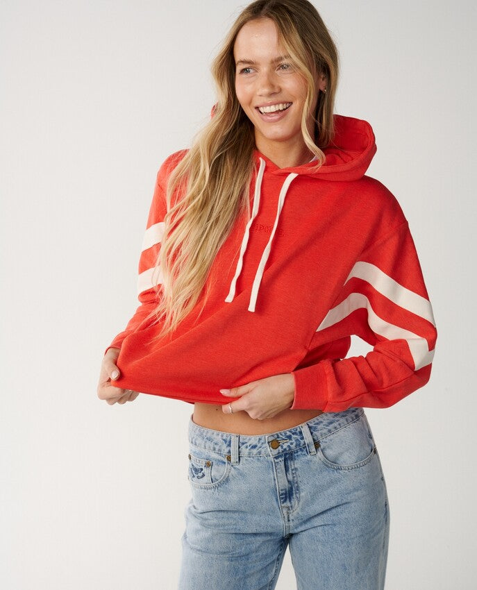 Surf Revival Relaxed Fleece  Hoodie
