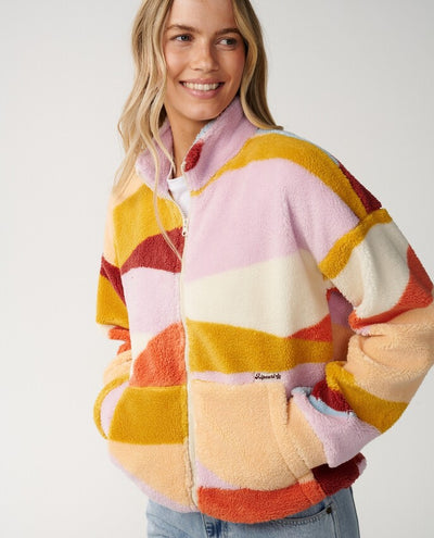 Retro Swell Standard Polar Zip-thru Fleece Trui