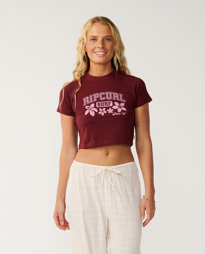 Retro Swell Baby Tee Korte Mouwen T-shirt