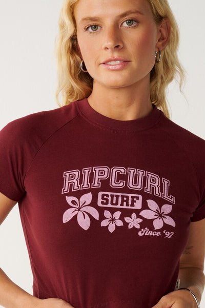 Retro Swell Baby Tee Korte Mouwen T-shirt
