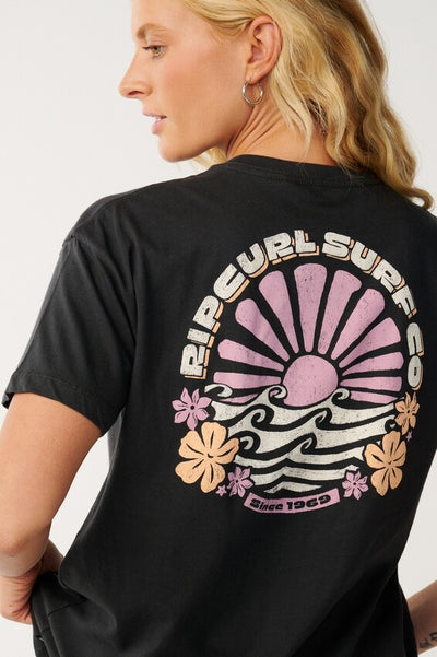 Party Wave Art Tee Relaxed Korte Mouwen T-shirt