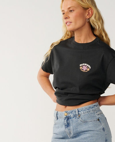 Party Wave Art Tee Relaxed Korte Mouwen T-shirt