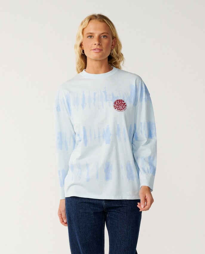 Sg Tie Dye Lange Mouwen T-shirt