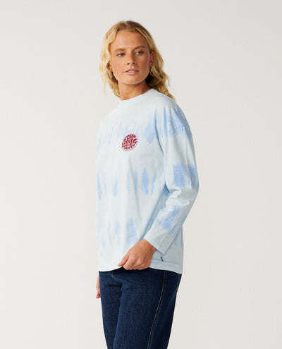 Sg Tie Dye Lange Mouwen T-shirt