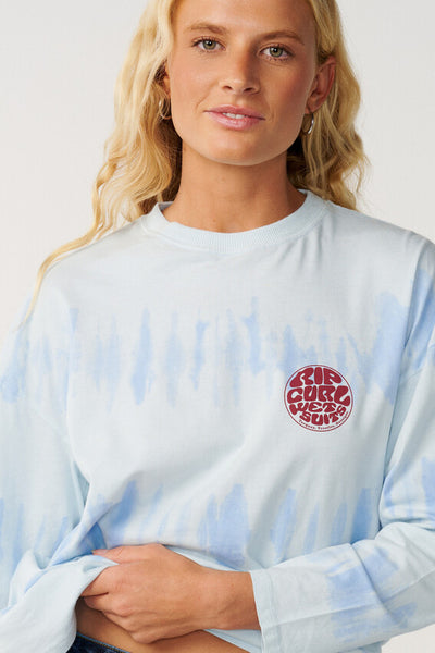 Sg Tie Dye Lange Mouwen T-shirt