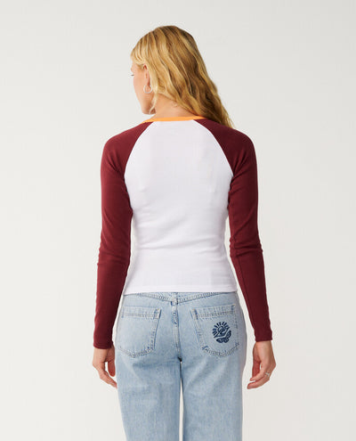Island Dreams Raglan Lange Mouwen T-shirt