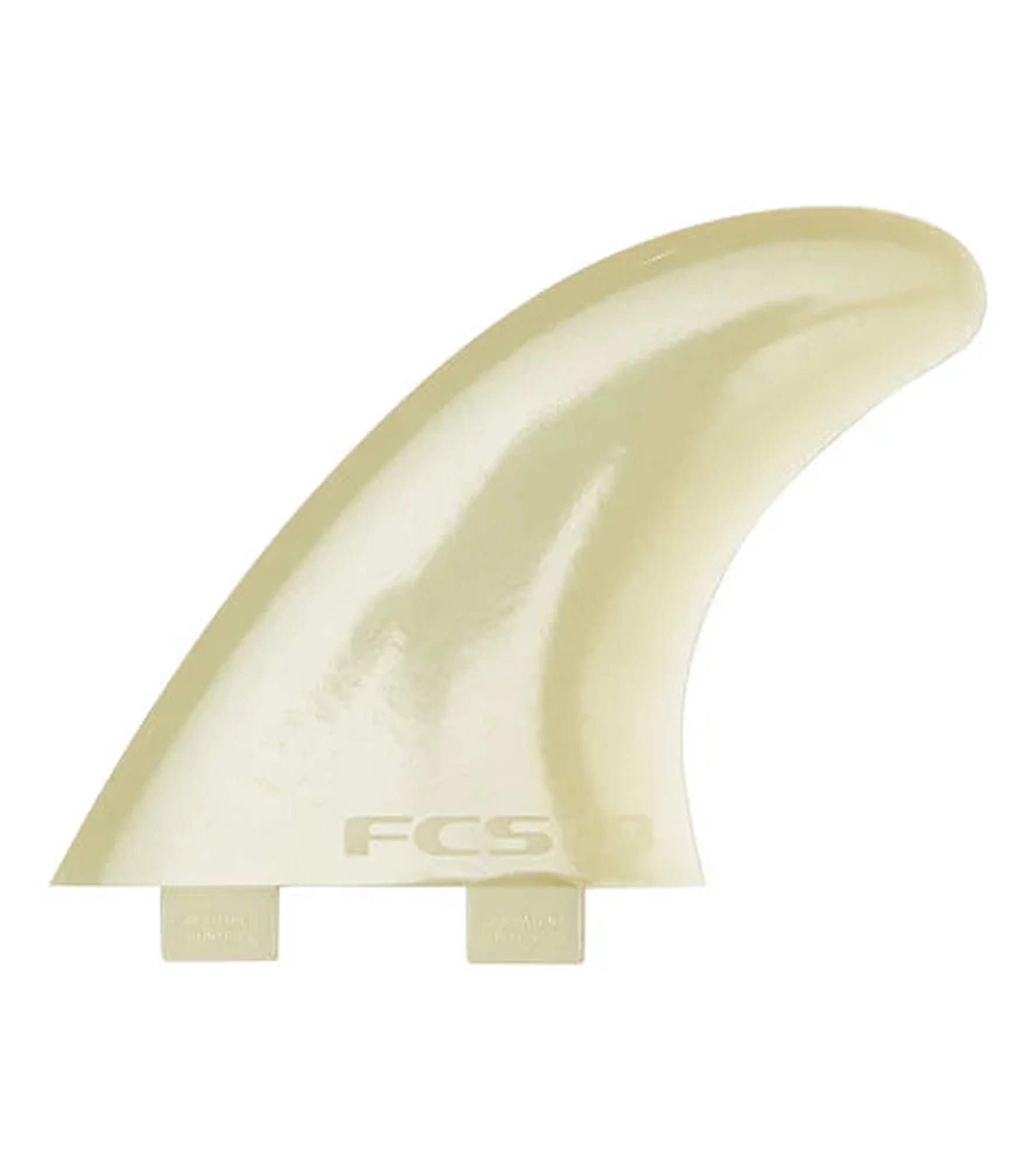 FCS M5 Natural Glass Flex Thruster Finnen mit Finnenschlüssel
