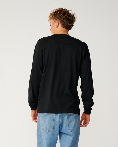 Streamline Badge Lange Mouwen T-shirt