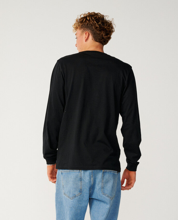 Streamline Badge Lange Mouwen T-shirt