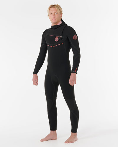 F-bomb Fusion 5/4mm Chest Zip Hooded Wetsuit