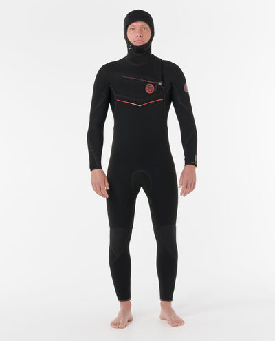 F-bomb Fusion 5/4mm Chest Zip Hooded Wetsuit