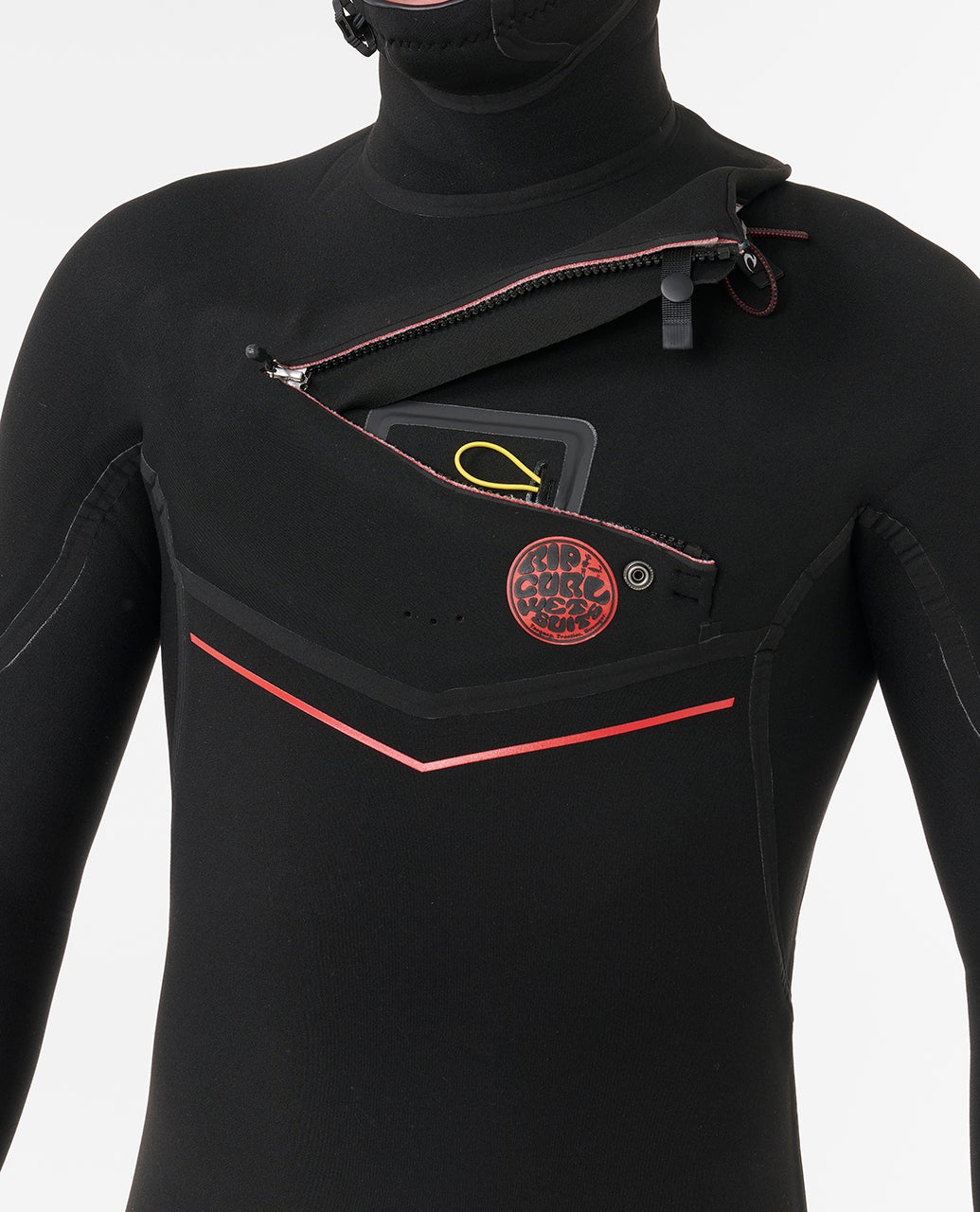 F-bomb Fusion 5/4mm Chest Zip Hooded Wetsuit