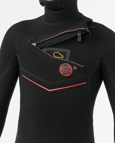 F-bomb Fusion 5/4mm Chest Zip Hooded Wetsuit