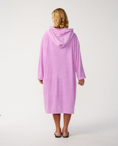 Classic Surf Hooded Surf Poncho Met Rits