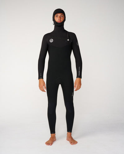 Elasto 5/4 Chest zip Hooded Wetsuit