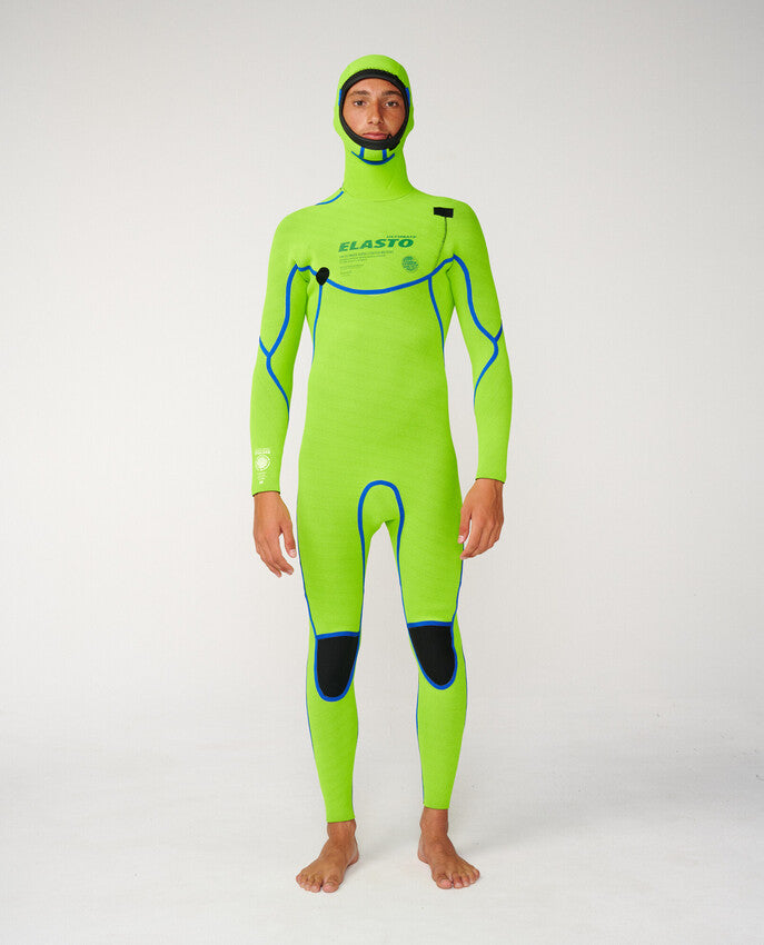Elasto 5/4 Chest zip Hooded Wetsuit