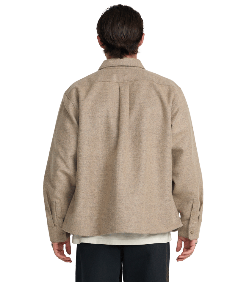 Dayshift Solid Long Sleeve Overhemd