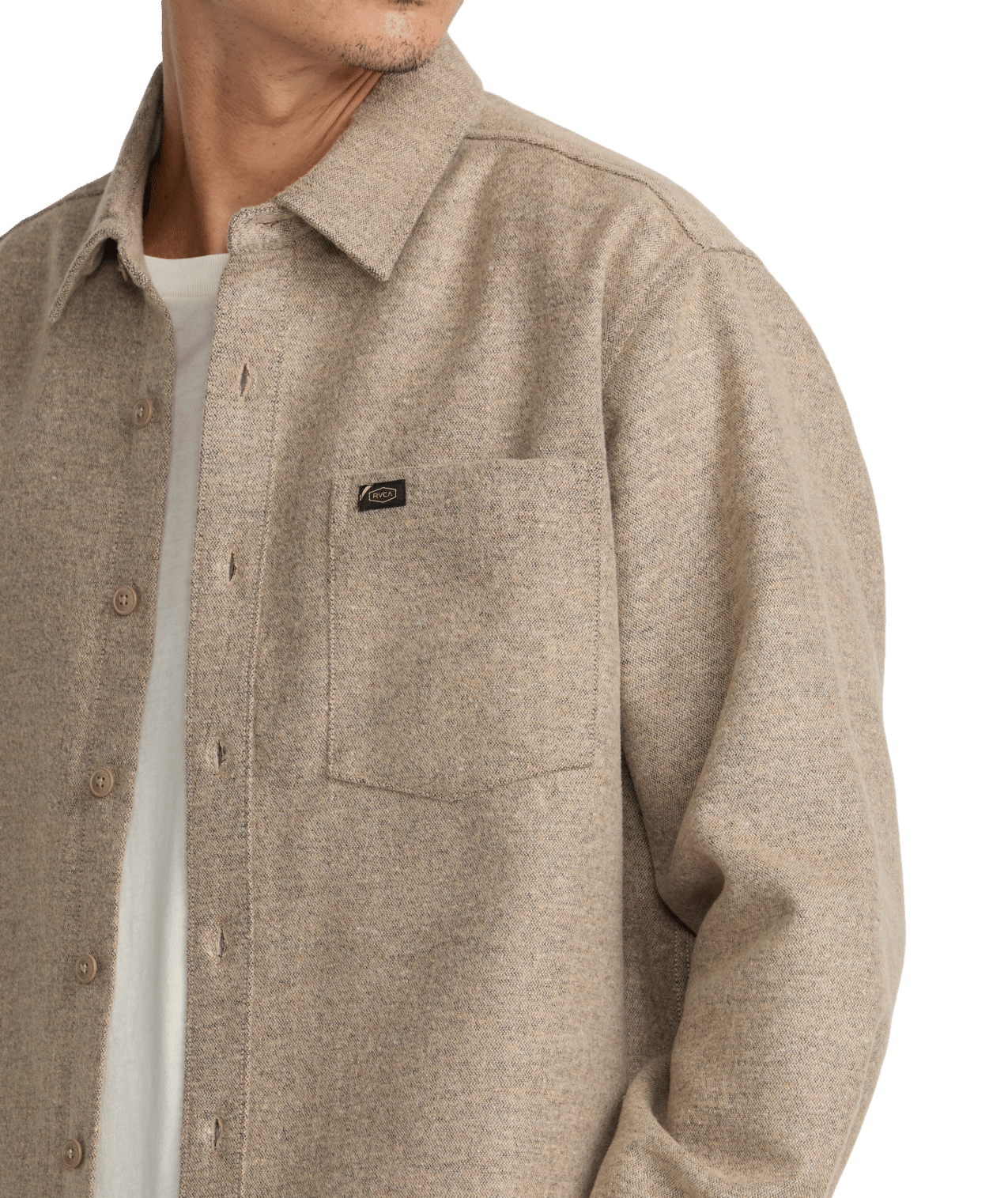 Dayshift Solid Long Sleeve Overhemd