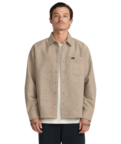 Dayshift Solid Long Sleeve Overhemd