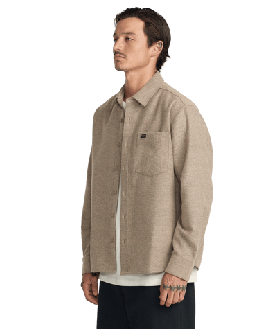 Dayshift Solid Long Sleeve Overhemd