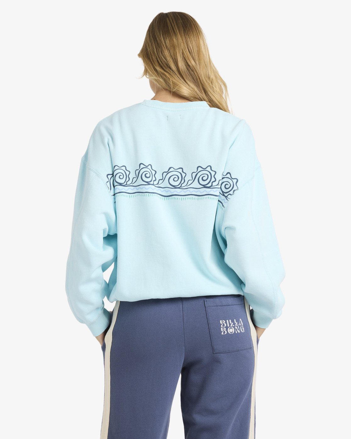 Sanibel Kendal Crew Neck Fleece Top For Women