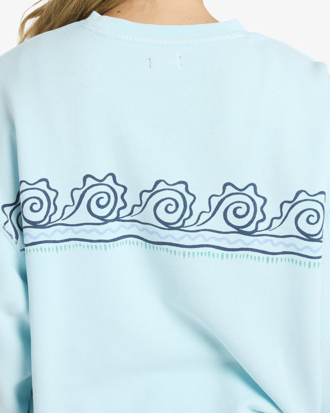 Sanibel Kendal Crew Neck Fleece Top For Women