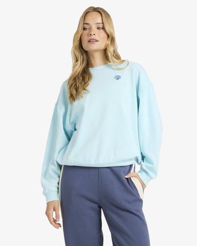 Sanibel Kendal Crew Neck Fleece Top For Women