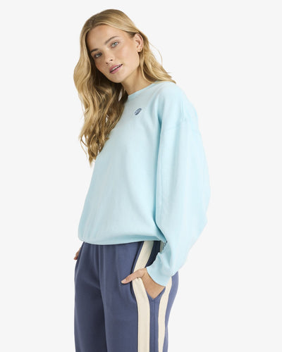 Sanibel Kendal Crew Neck Fleece Top For Women