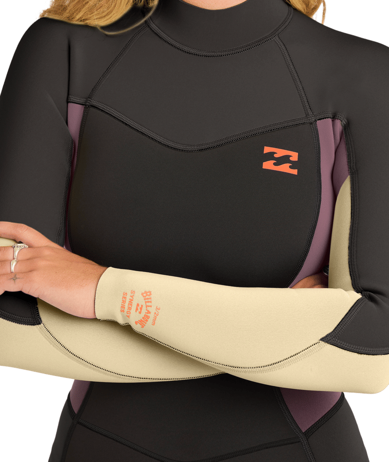 302 Synergy Bz Fl Full - Back Zip Wetsuit Voor Dames