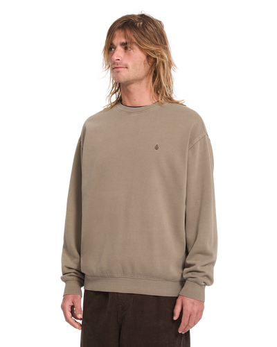 Single Stone Crew Fleece Trui