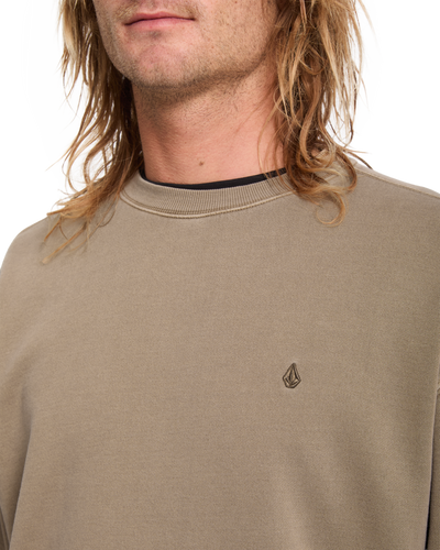Single Stone Crew Fleece Trui