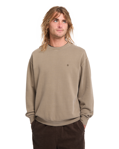 Single Stone Crew Fleece Trui