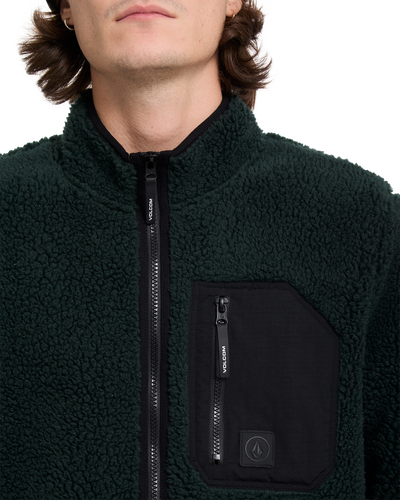 Muzzer Fuzzar Zip Fleece Trui