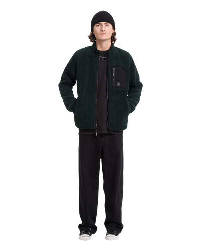 Muzzer Fuzzar Zip Fleece Trui