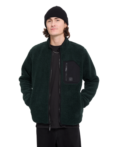 Muzzer Fuzzar Zip Fleece Trui