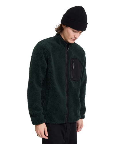 Muzzer Fuzzar Zip Fleece Trui